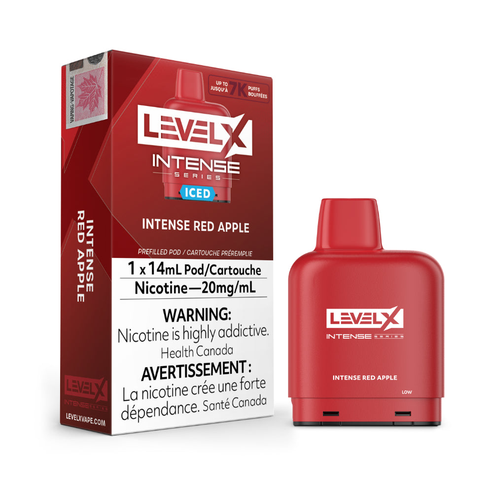 Level X Intense Series Pod 14mL - Intense Red Apple