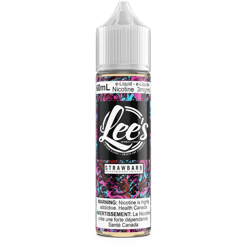 Strawbarb Lee's E-liquids Ejuice Excise
