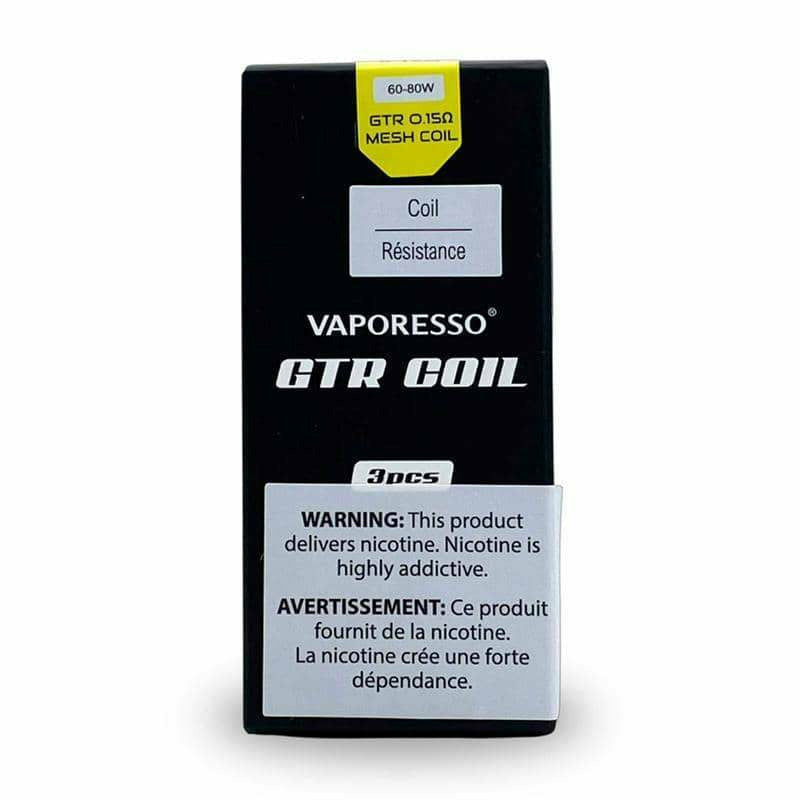 Vaporesso GTR Coils (Fits Forz TX80) Vaporesso Coils 60W to 80W (0.15ohm)