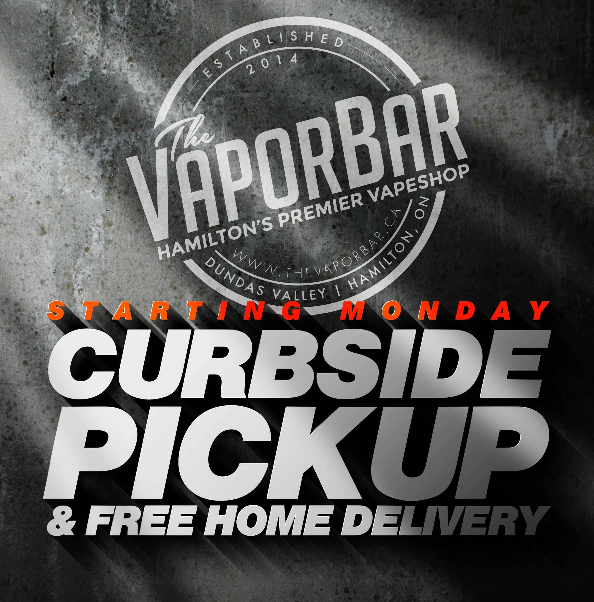 COVID-19 UPDATE!  CURBSIDE PICKUP & FREE HOME DELIVERY!