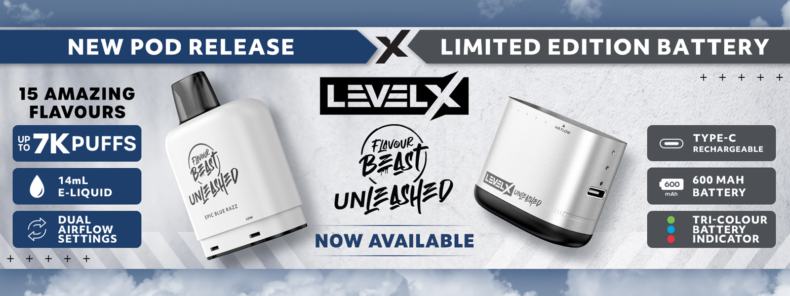 LEVEL X / FLAVOUR BEAST UNLEASHED