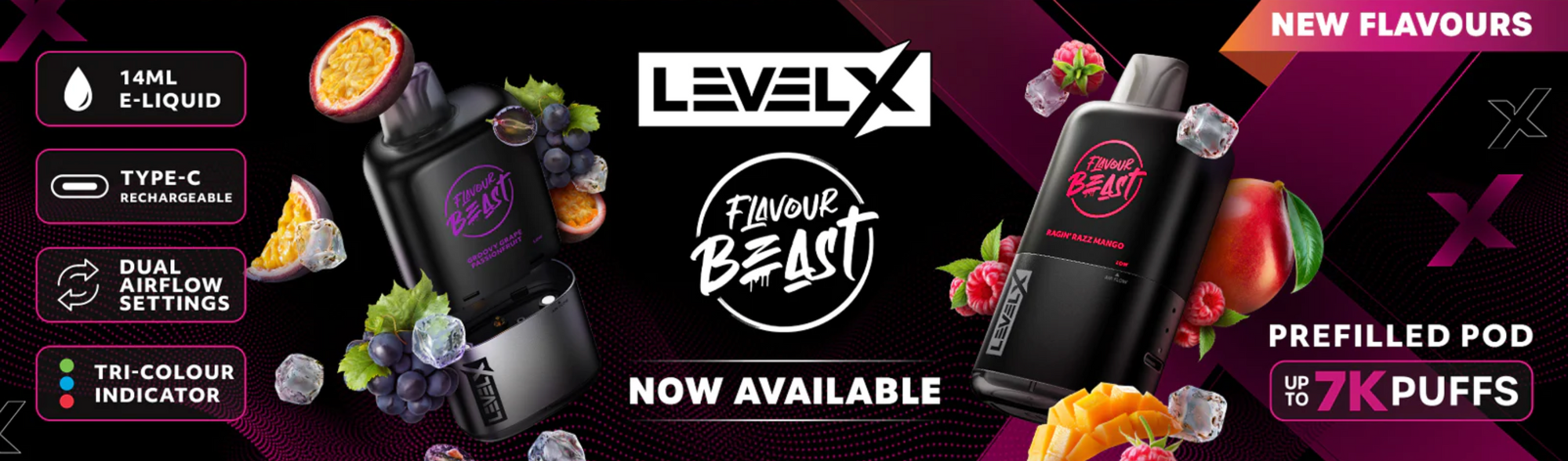 LEVEL X / SHOP ALL PODS