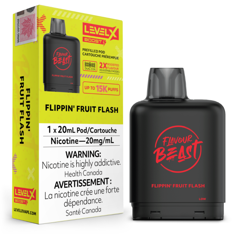 Level X Boost Series Pod 20mL - Flippin’ Fruit Flash
