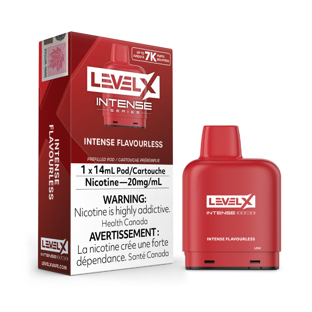 Level X Intense Series Pod 14mL - Intense Flavourless