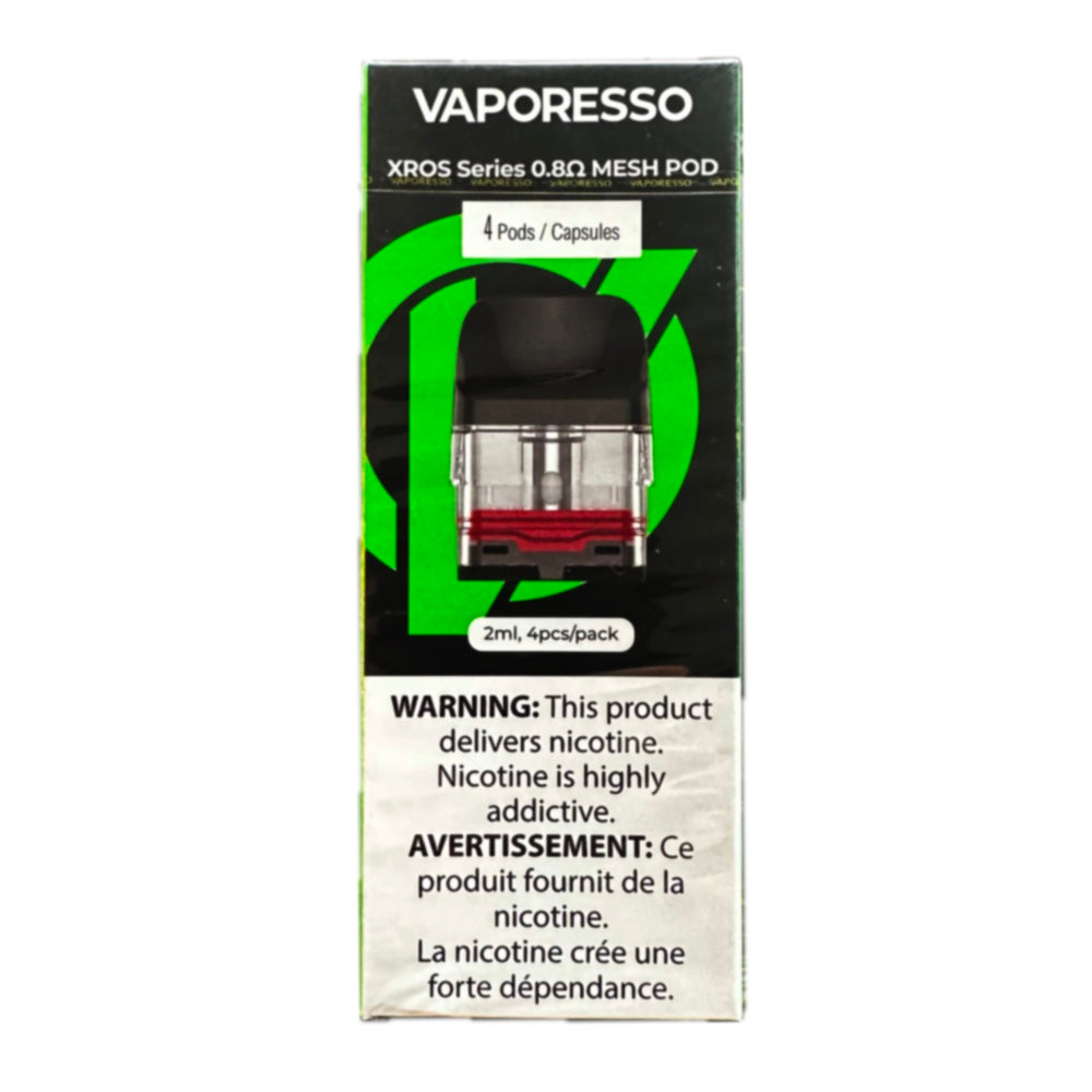Vaporesso XROS Series Replacement Pod 4/PK (CRC Version)