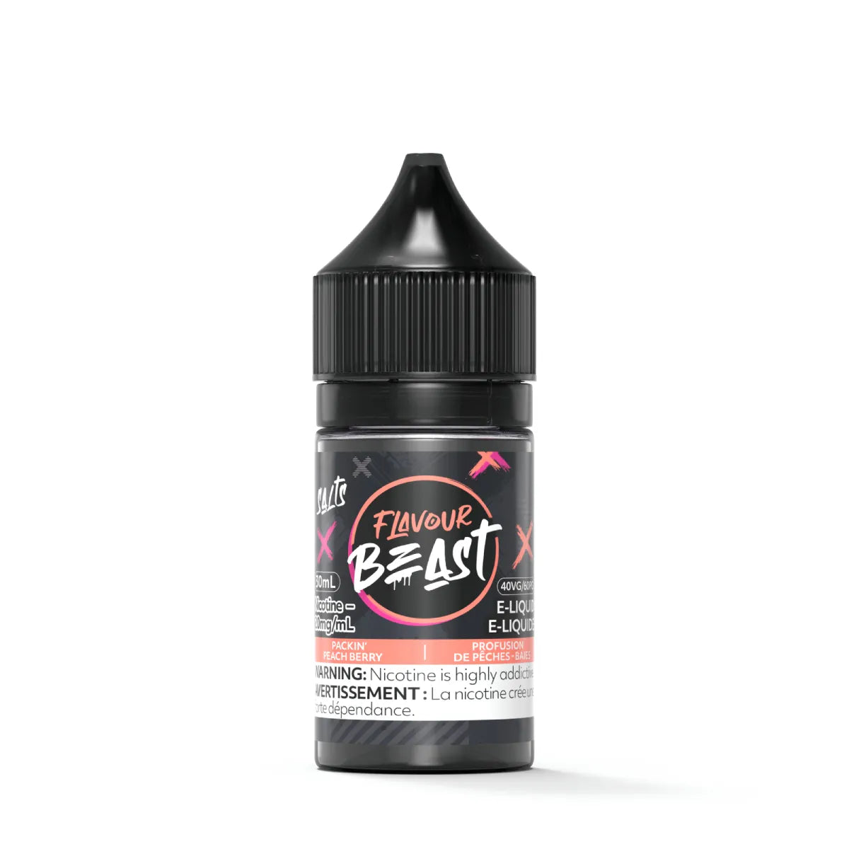 FLAVOUR BEAST PACKIN' PEACH BERRY (Excised)