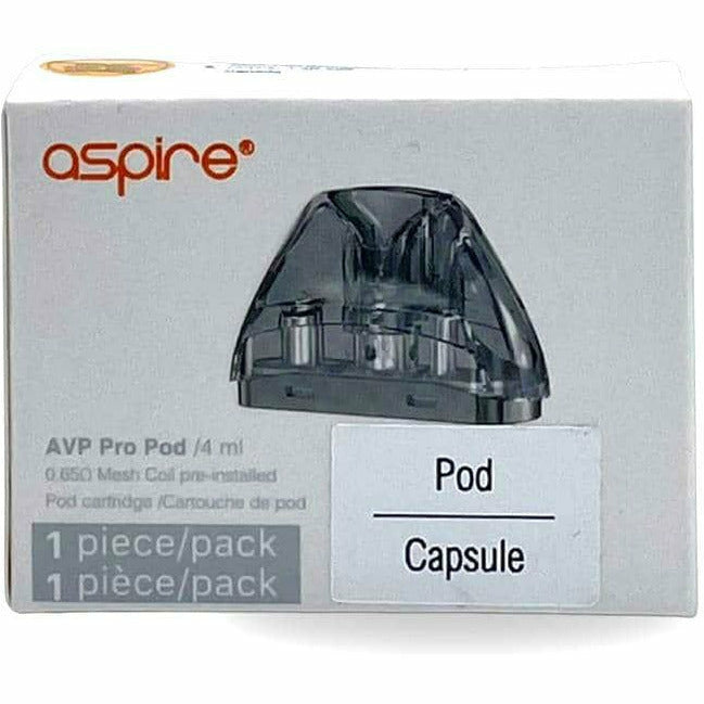 Aspire AVP Pro Replacement Pod (includes one coil) (1 Pack) - CRC Version Aspire Coils