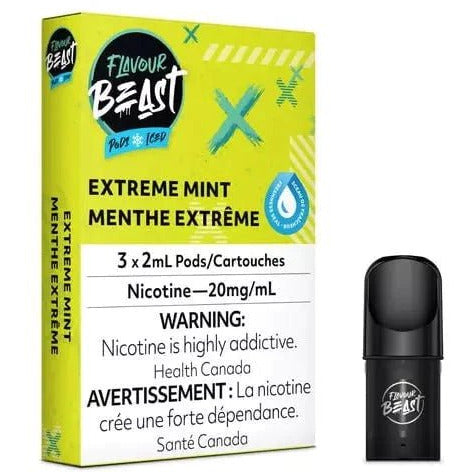 Flavour Beast - Extreme Mint Iced (3/PK) Flavour Beast Ejuice Excise 2% (20mg)