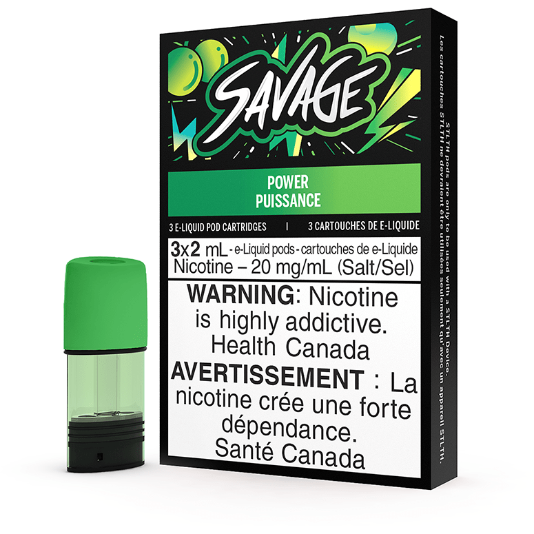 Savage Power (3 PACK) Stlth Ejuice Excise