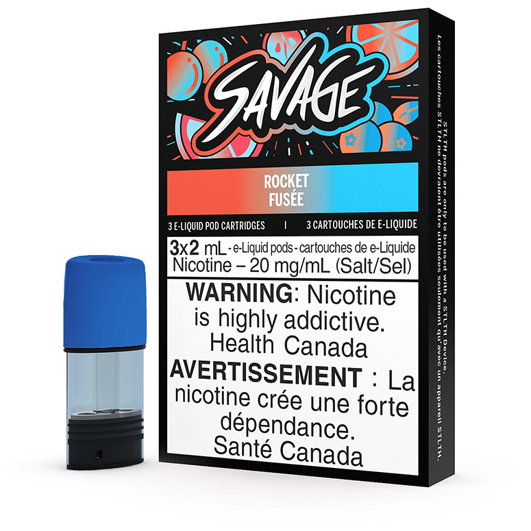 Savage Rocket (3 PACK) (Excised) Stlth E Juice