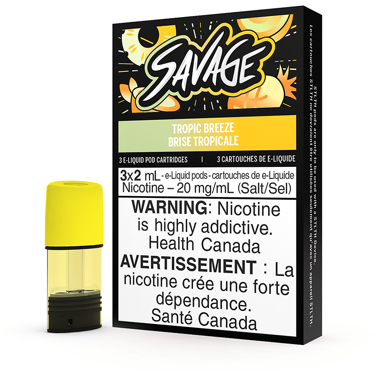 Savage TROPIC BREEZE (3 PACK) Stlth Ejuice Excise