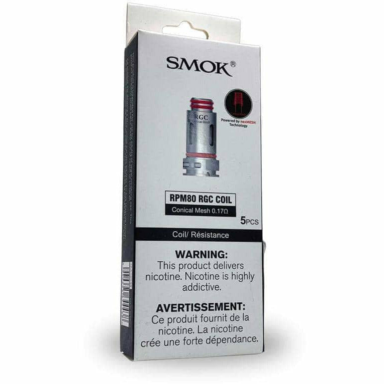 Smok RGC Coils (RPM80 Kits) Smok Coils Smok RGC 0.17ohm Coils 5/PK