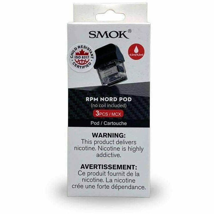 Smok RPM40 Replacement Pods (CRC Version) Smok Coils RPM Replacement Pods (Nord Coil)