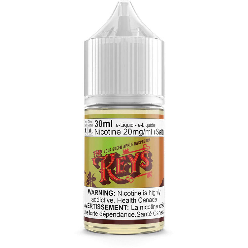 SOUR GREEN APPLE RASPBERRY (Salts) (Excised) The Keys Ejuice Excise