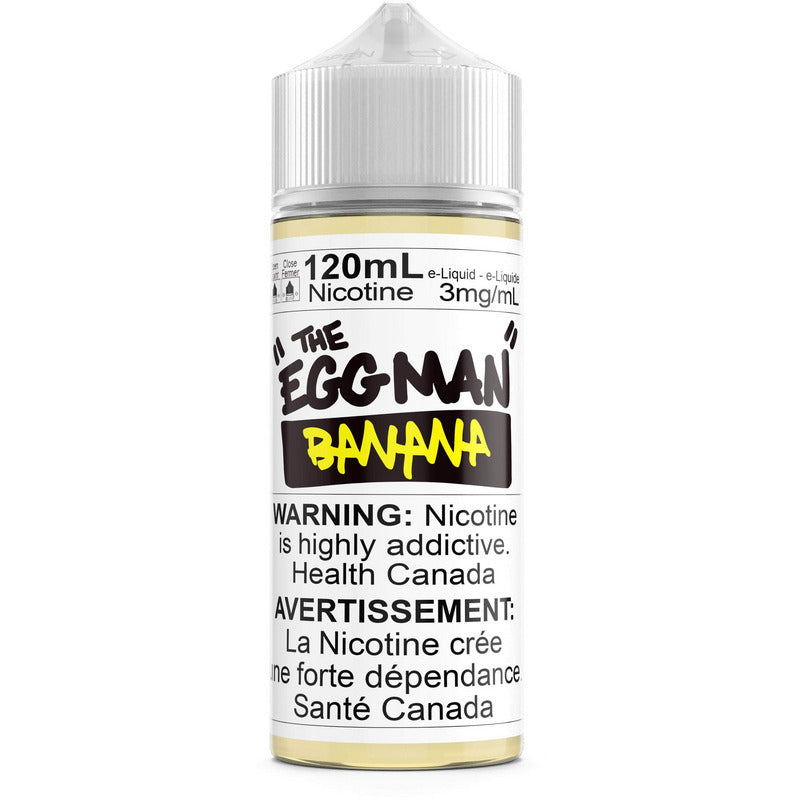 The Egg Man - Banana (120ml) (Excised) The Egg Man Ejuice Excise