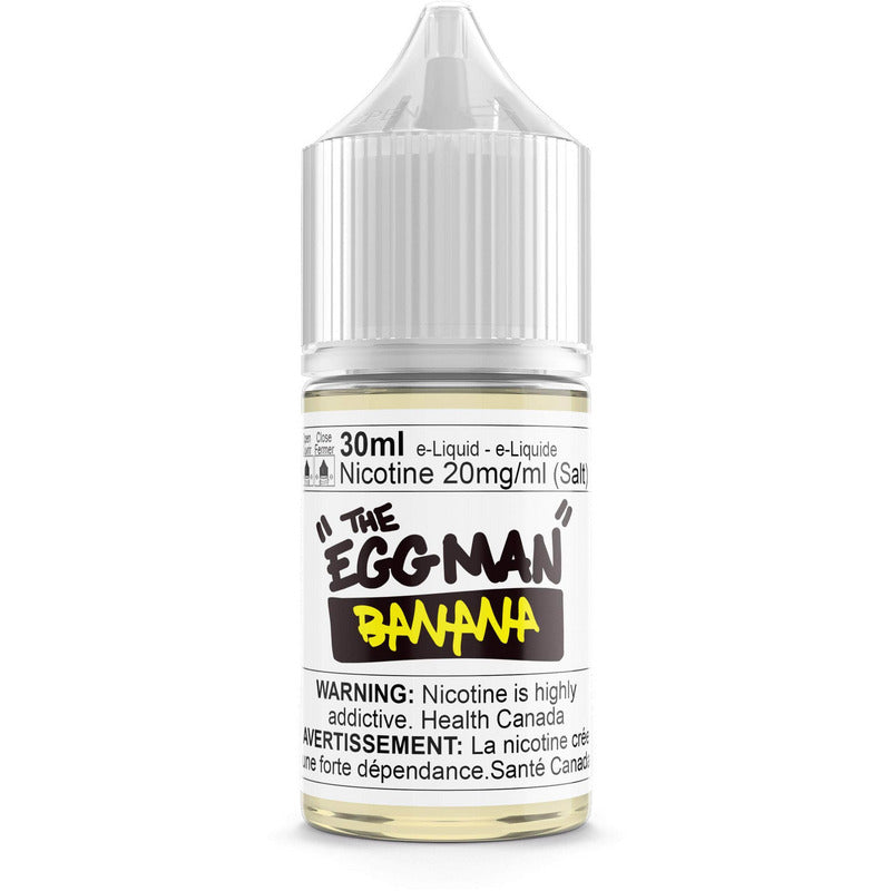 The Egg Man - Banana (Salts) (Excised) The Egg Man Ejuice Excise