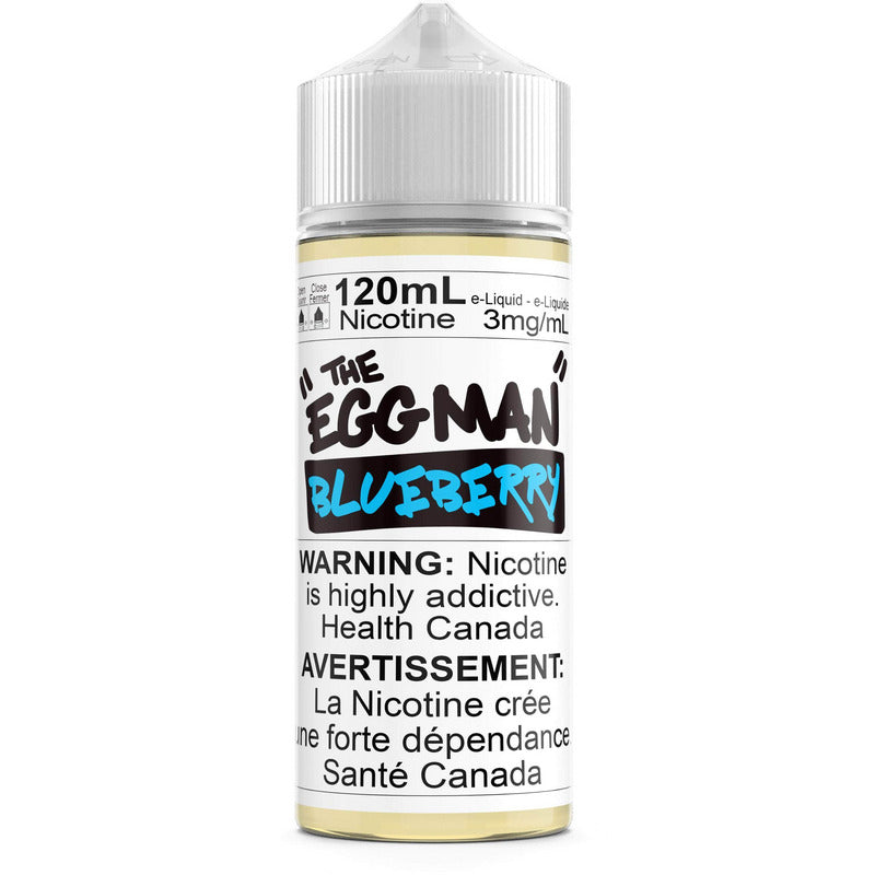 The Egg Man - Blueberry (120ml) (Excised) The Egg Man Ejuice Excise
