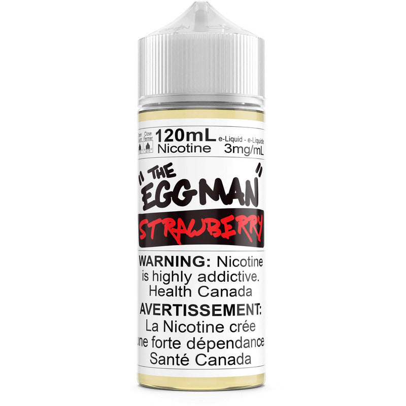The Egg Man - Strawberry (120ml) The Egg Man Ejuice Excise