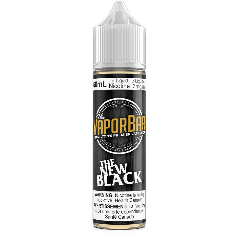 The New Black (Excised) Vapor Bar House Line Ejuice Excise