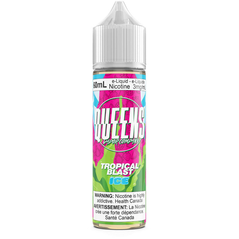 Tropical Blast Iced by Queens Vapor Co. Queens Vapor Co. Ejuice Excise
