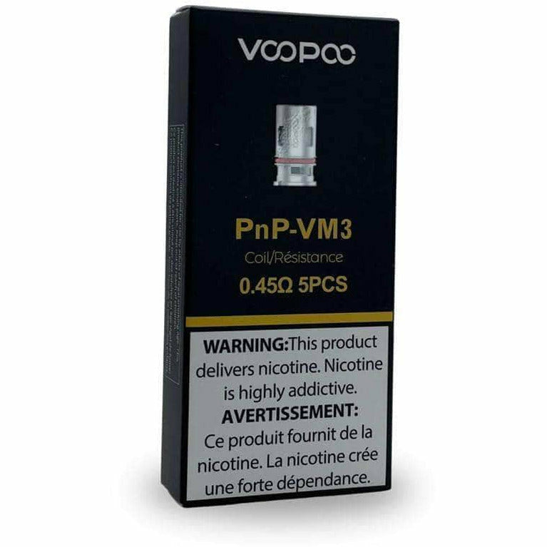 VOOPOO PNP REPLACEMENT COILS 5/PK (COMPATIBLE WITH DRAG X/S, VINCI, AND PNP TANK) Voopoo Coils