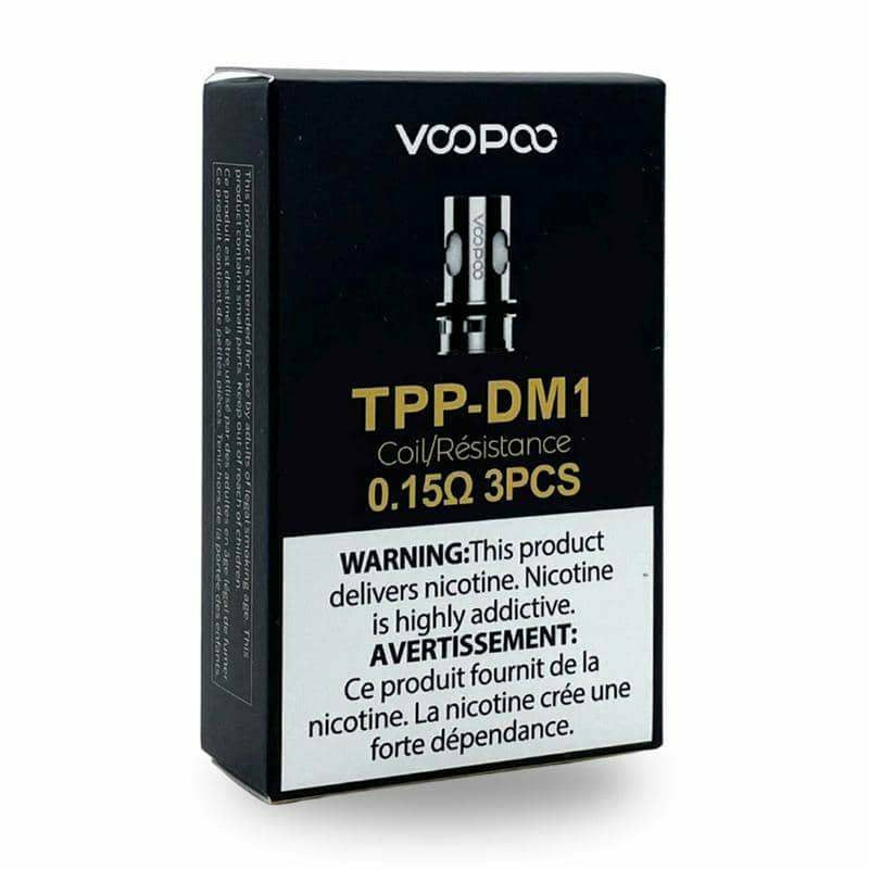VOOPOO TPP MESH REPLACEMENT COIL (3 PACK) Voopoo Coils D1 Mesh 0.15ohm (60-80W)