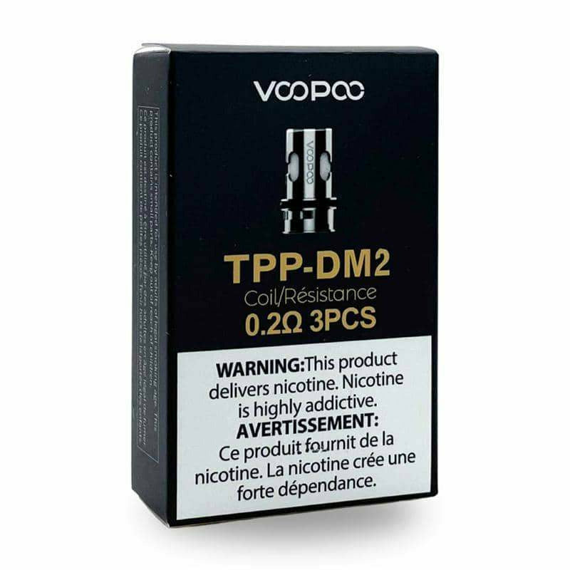 VOOPOO TPP MESH REPLACEMENT COIL (3 PACK) Voopoo Coils D2 Mesh 0.2ohm (40-60W)